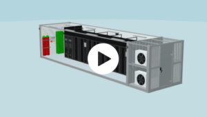 Image 3D d'un Datacenter Itbox
