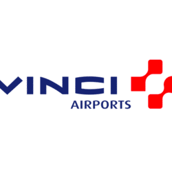 Logo de Vinci Airports avec le mot 